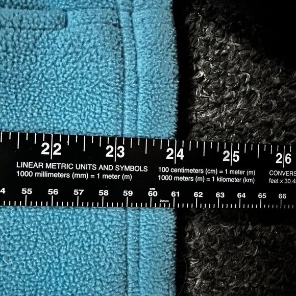 L.L.Bean Fleece Vest Women’s Medium Blue Zip-Up Core Warmer Outdoor Layer - Picture 5 of 5